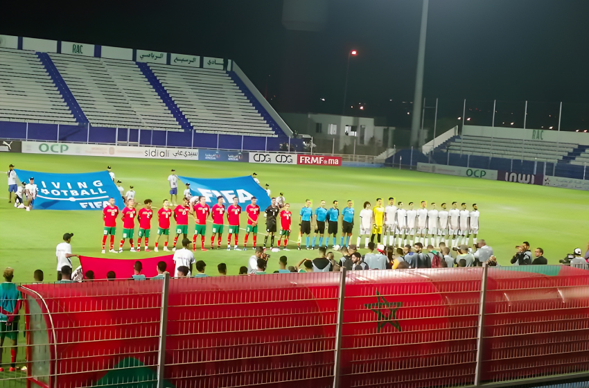  المنتخب الوطني الأولمبي المغربي ينهزم أمام نظيره العراقي (0-1)