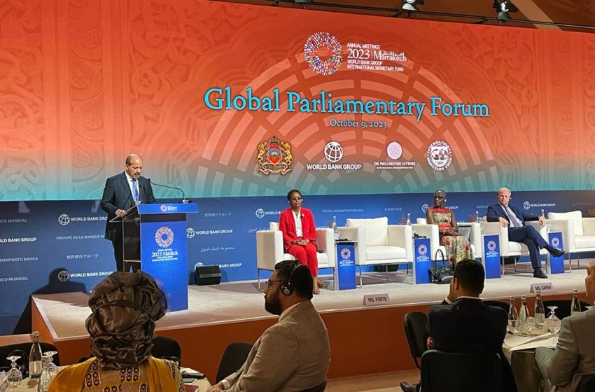  اجتماعات صندوق النقد والبنك الدوليين بمراكش: النعم ميارة يدعو إلى إرساء أجندة برلمانية عالمية تكفل رفع التحديات الاقتصادية
