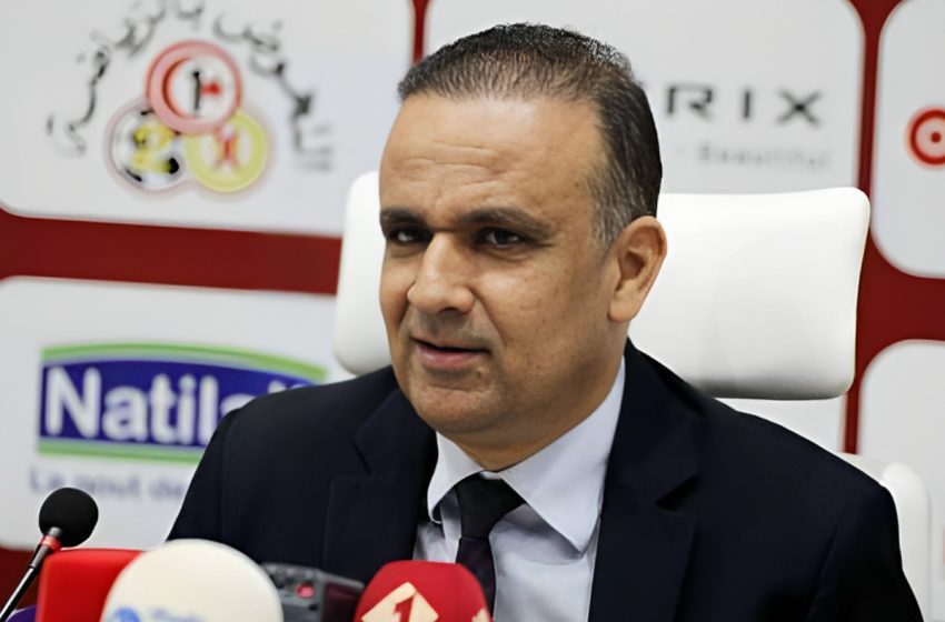  وضع رئيس الجامعة التونسية لكرة القدم تحت الحراسة النظرية