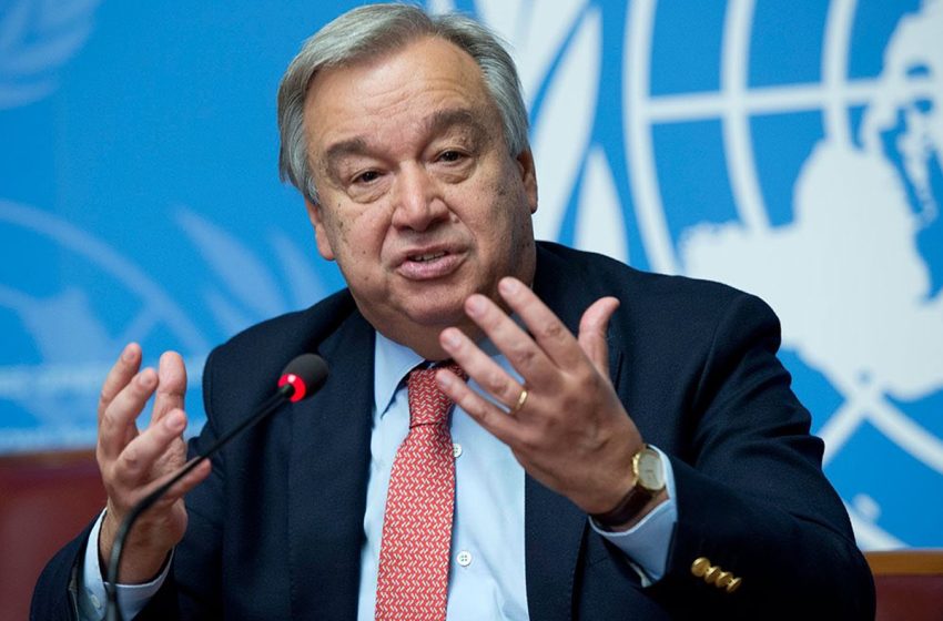  الأمين العام للأمم المتحدة يدعو إلى تعزيز القدرة على الصمود في مواجهة أزمة المناخ