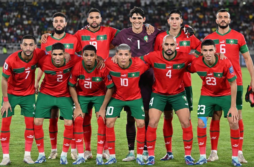  اتحادية الكونفدراليات الرياضية الافريقية تختار المنتخب الوطني المغربي لكرة القدم أفضل منتخب إفريقي