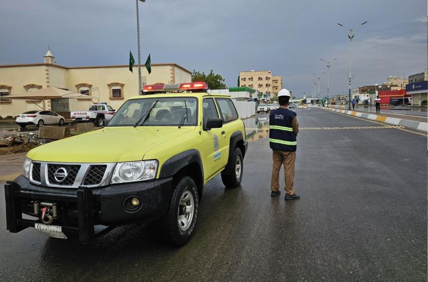 السعودية: حالة وفاة في أمطار رعدية وسيول ضربت أجزاء من المملكة
