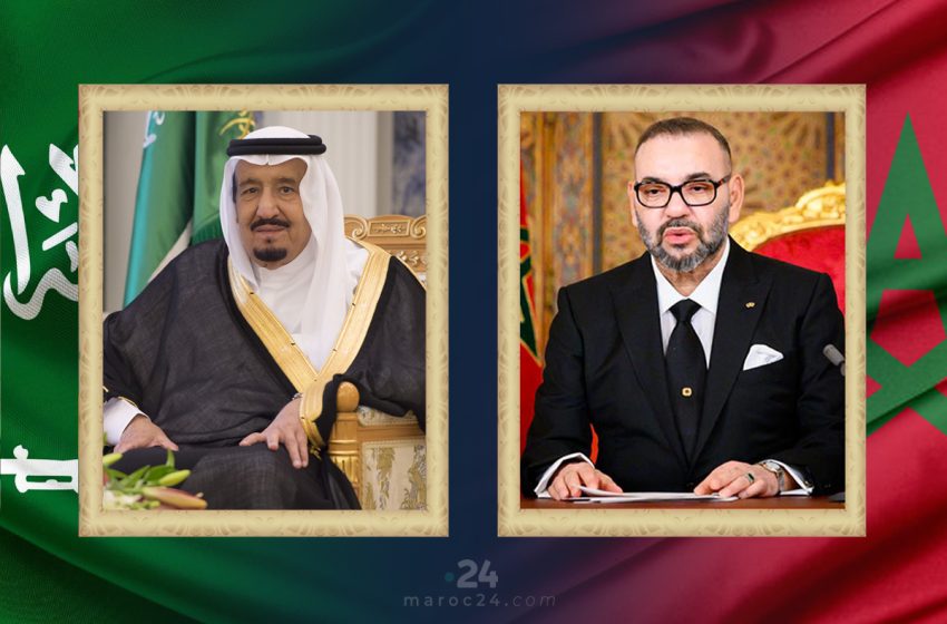 جلالة الملك محمد السادس يهنئ خادم الحرمين الشريفين بمناسبة فوز الرياض بشرف تنظيم معرض إيكسبو 2030