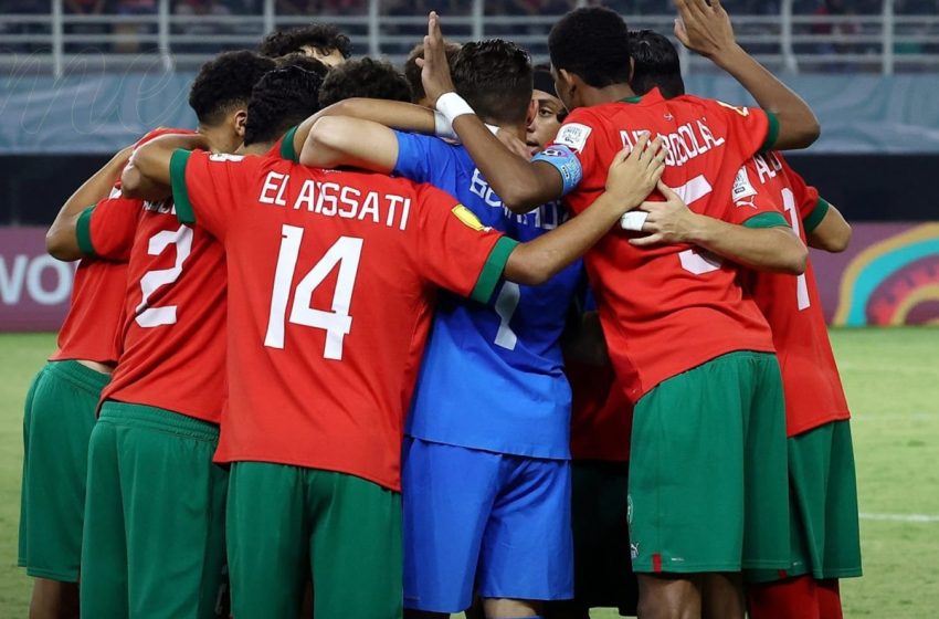 المنتخب المغربي لأقل من 17 سنة يتأهل لدور ثمن نهائي كأس العالم
