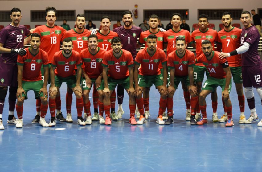  المنتخب المغربي للفوتصال يتعادل مع نظيره الليبي