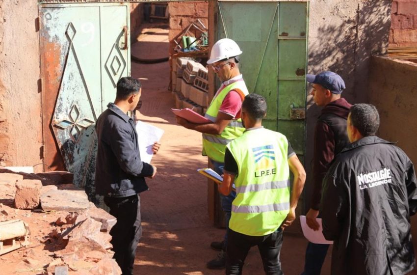  إقليم الحوز: استمرار عملية التحديد الدقيق للمساكن المتضررة من الزلزال بجماعة أغواطيم