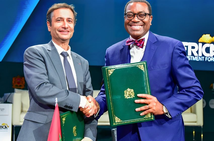  صندوق محمد السادس للاستثمار والبنك الإفريقي للتنمية يوقعان خطاب نوايا للرفع من موارد تمويل الاستثمار