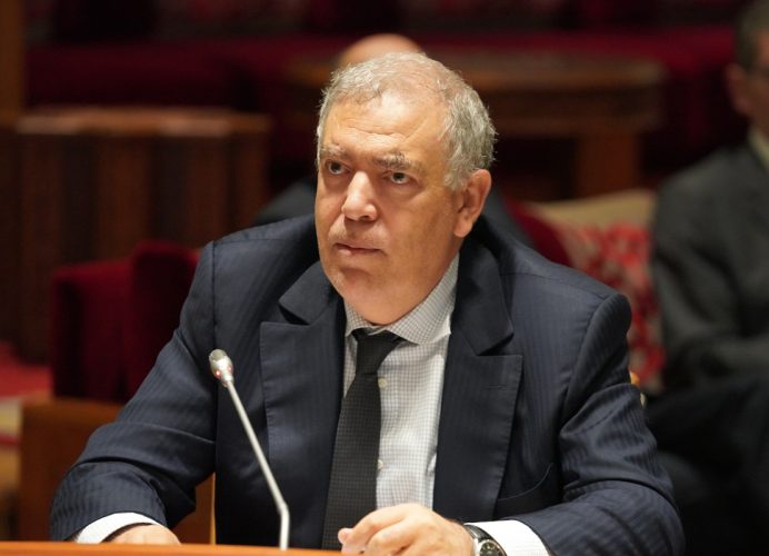 الرباط .. السيد لفتيت يستقبل الوزير المنتدب لدى وزير الداخلية الموريتاني المكلف باللامركزية والتنمية المحلية