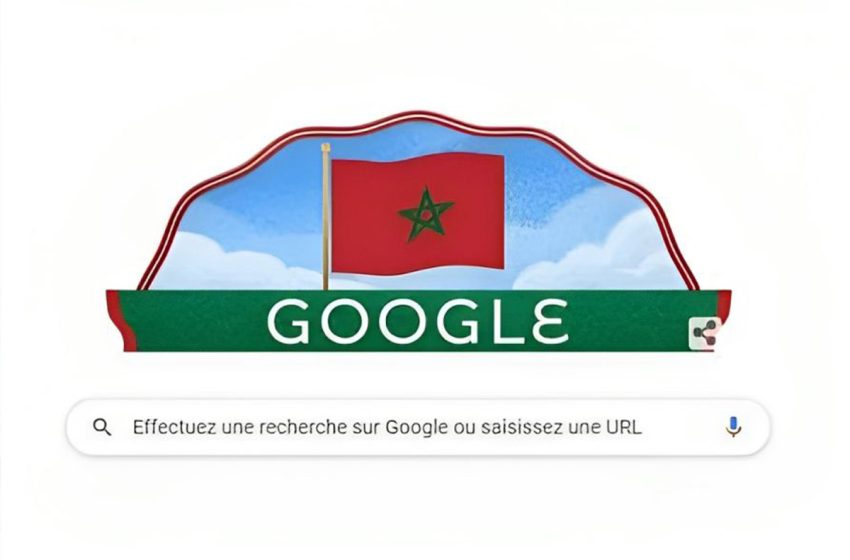  محرك البحث غوغل يحتفل مع المغاربة بذكرى عيد الاستقلال