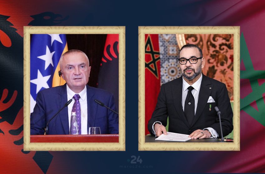 برقية تهنئة من جلالة الملك إلى الرئيس الألباني بمناسبة العيد