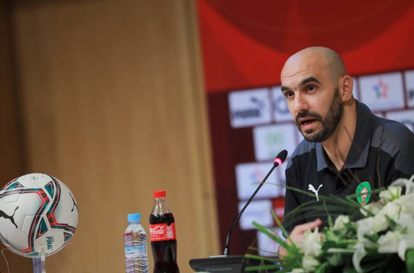  وليد الركراكي يعقد ندوة صحفية للإعلان عن لائحة المنتخب المغربي