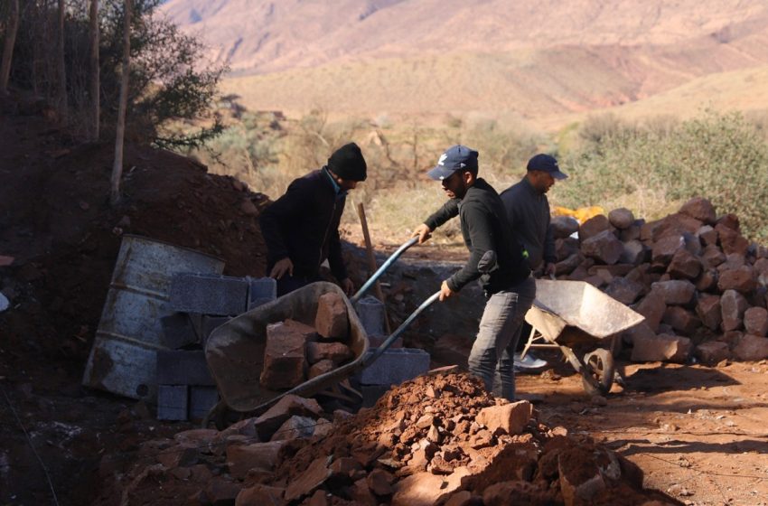  إقليم الحوز: تعبئة متواصلة بجماعة أمغراس لتسهيل بدء عملية إعادة البناء