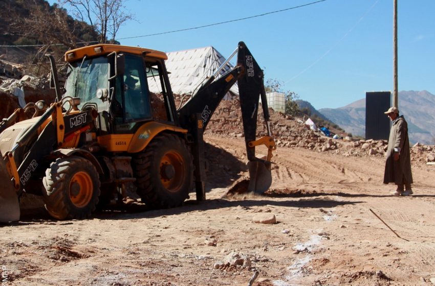عملية إعادة بناء المنازل المتضررة من الزلزال تنطلق بجماعة ثلاث نيعقوب بإقليم الحوز
