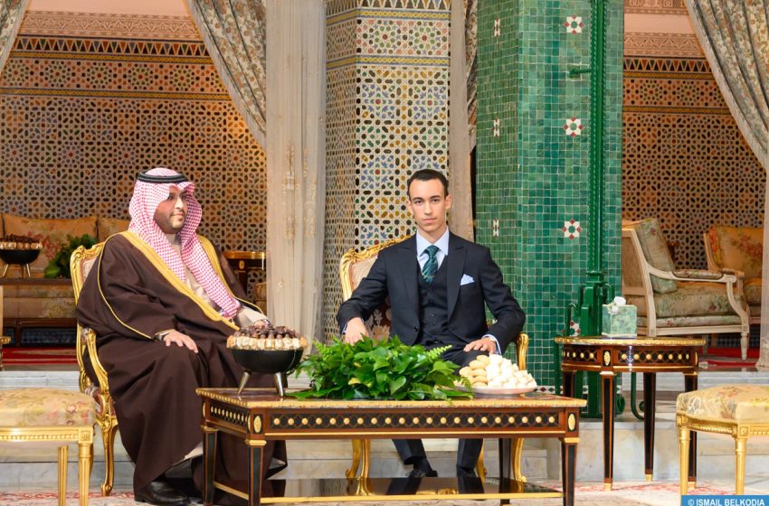 الأمير مولاي الحسن يستقبل الأمير تركي بن محمد بن فهد