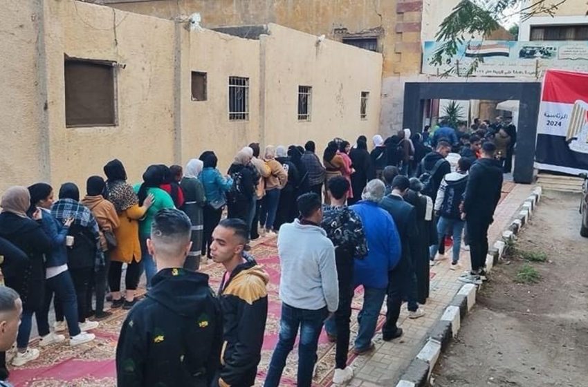 الانتخابات الرئاسية بمصر: كثافة الاقبال منذ الساعة الأولى على مراكز