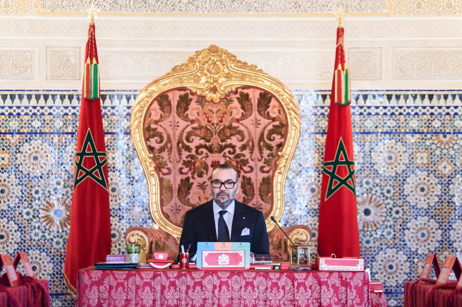 جلالة الملك يهنئ السيد أندري نيرينا راجويلينا بمناسبة إعادة انتخابه رئيسا لجمهورية مدغشقر