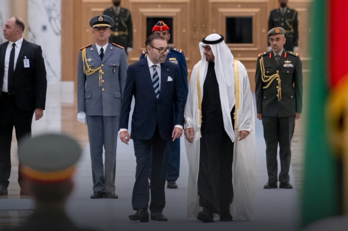 جلالة الملك ورئيس دولة الإمارات العربية المتحدة يوقعان بأبوظبي إعلان نحو شراكة مبتكرة ومتجددة وراسخة بين المملكة المغربية ودولة الإمارات العربية المتحدة