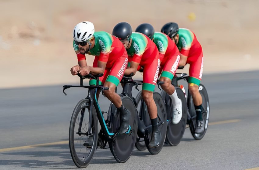  البطولة العربية للسباقات على الطريق: المنتخب المغربي للدراجات يحرز فضية السباق العام حسب الفرق