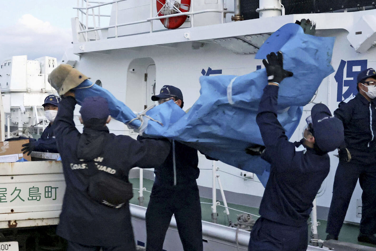 اليابان: العثور على 5 جثث وجزء رئيسي من حطام طائرة أمريكية