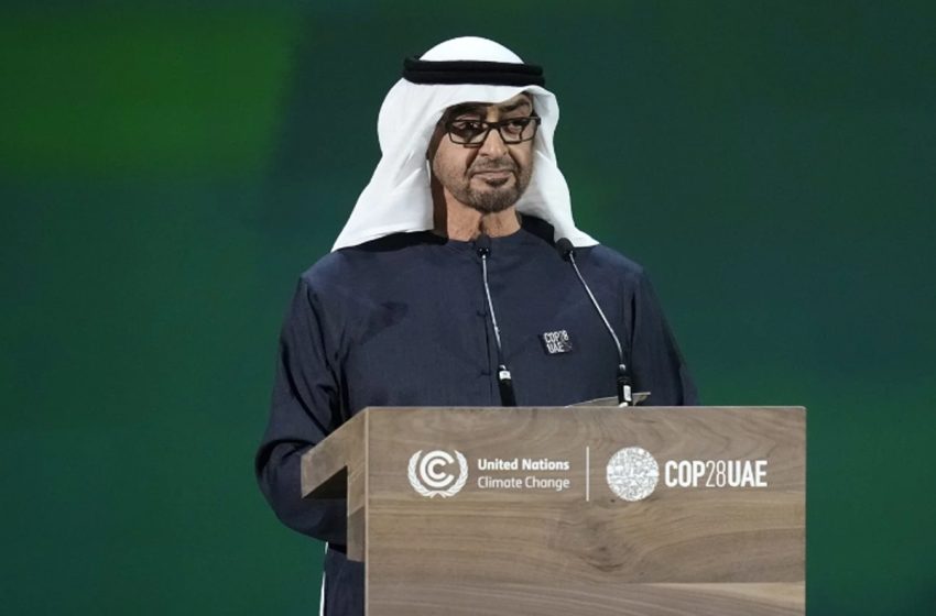 الرئيس الاماراتي يعلن إنشاء صندوق بقيمة 30 مليار دولار للحلول المناخية على مستوى العالم
