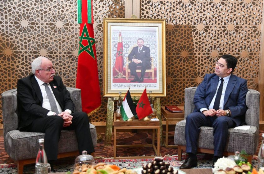  وزير الخارجية الفلسطيني يشيد بالدور الذي يضطلع به جلالة الملك للحفاظ على الوجود الفلسطيني في القدس