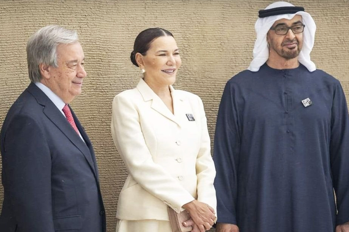 كوب 28: صاحبة السمو الملكي الأميرة للا حسناء تزور رواق دار الإمارات العربية المتحدة للاستدامة ورواق المغرب