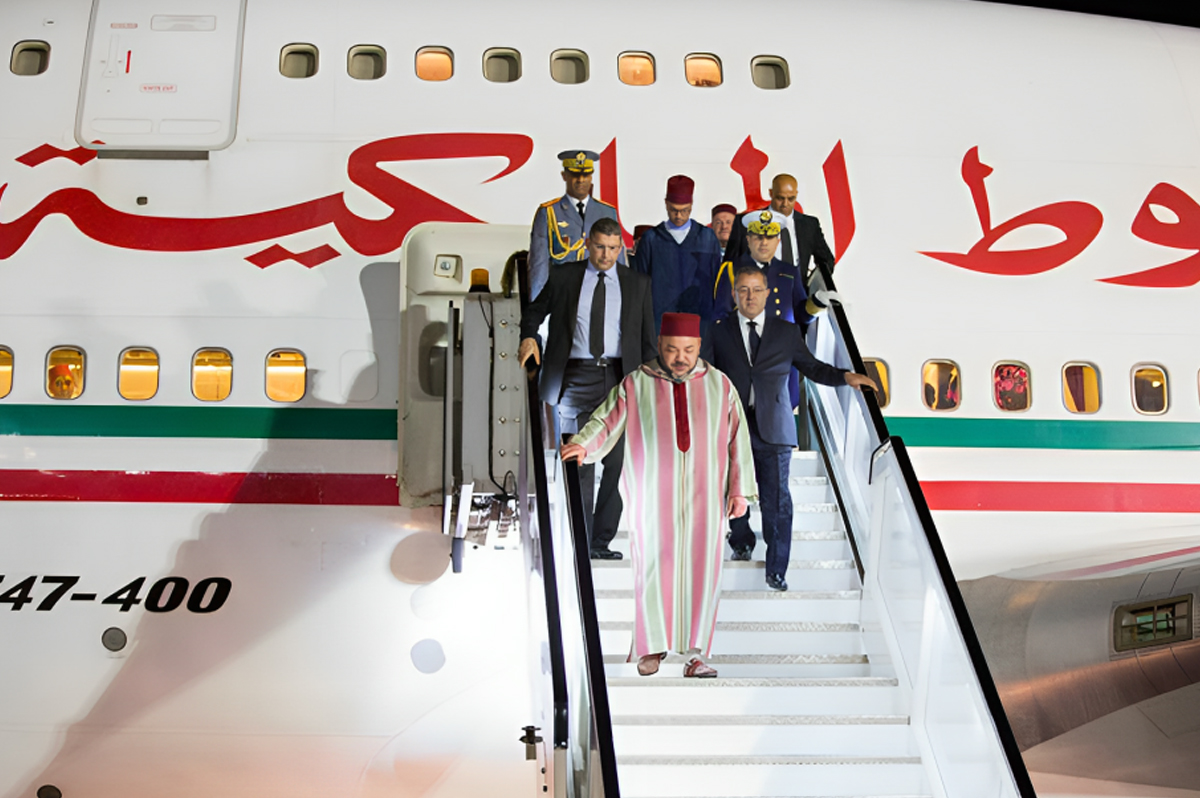 استقبال رسمي لجلالة الملك من طرف رئيس دولة الإمارات العربية المتحدة