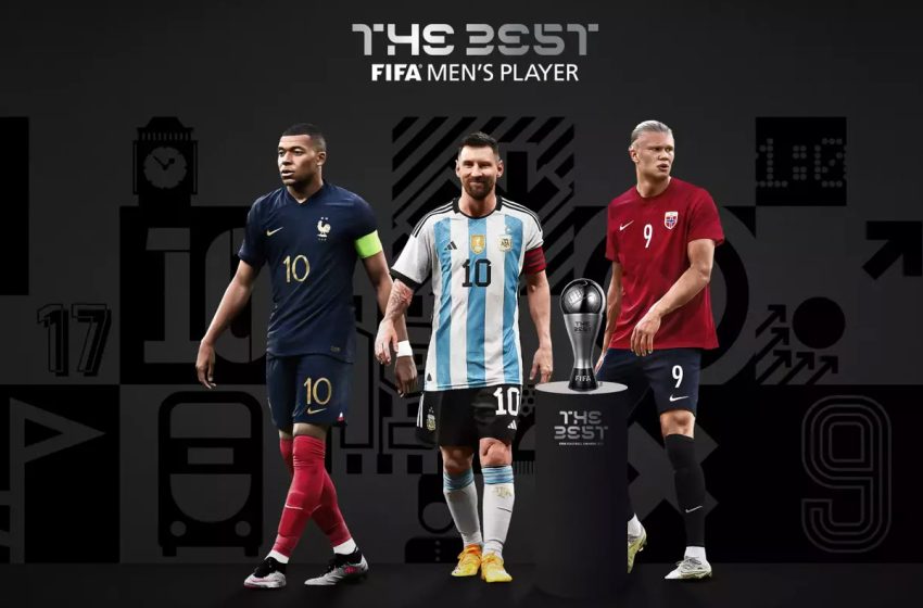  ميسي وهالاند ومبابي ينافسون على جائزة 2023 The Best لأفضل لاعب في العالم