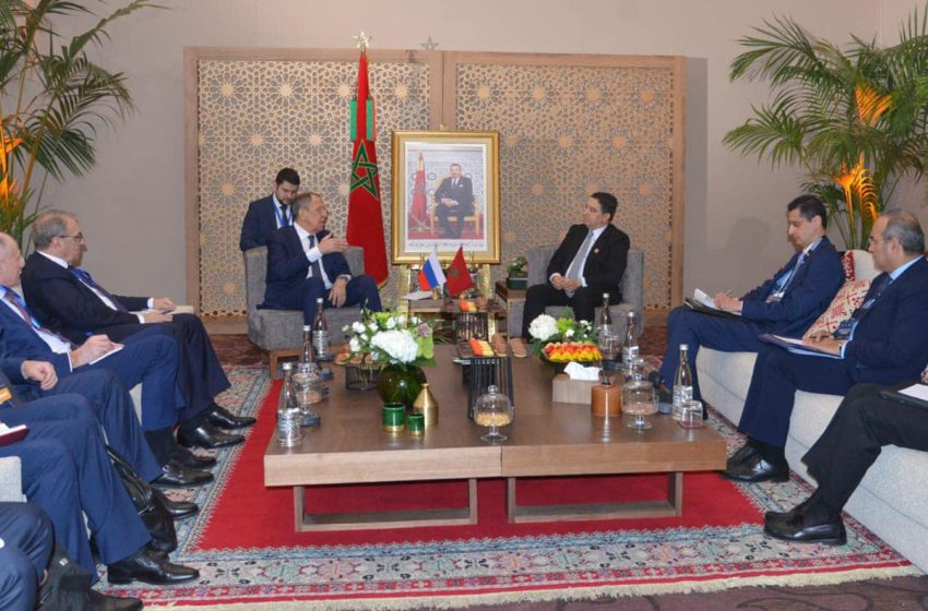  وزير الخارجية الروسي يشيد بجهود المغرب لإنجاح الدورة السادسة لمنتدى التعاون العربي الروسي بمراكش