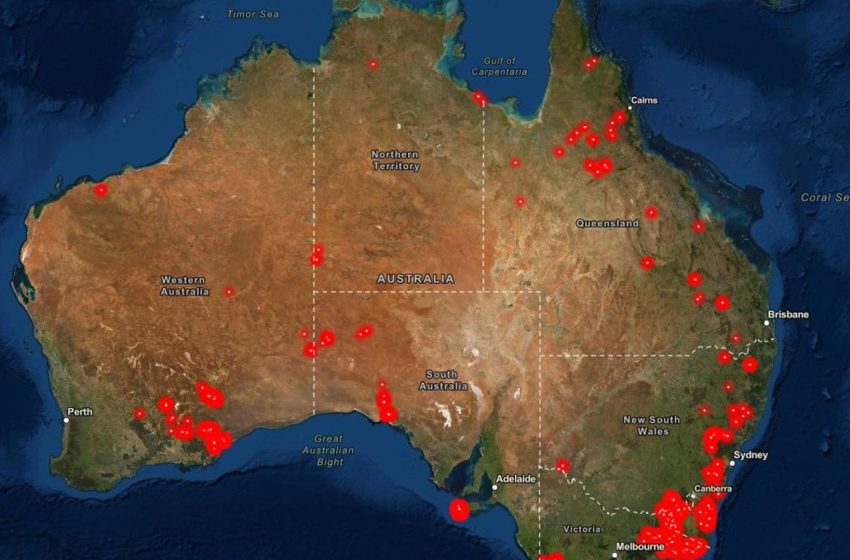  أستراليا: تحذير من موجة حر شديدة ترفع من مخاطر حرائق الغابات