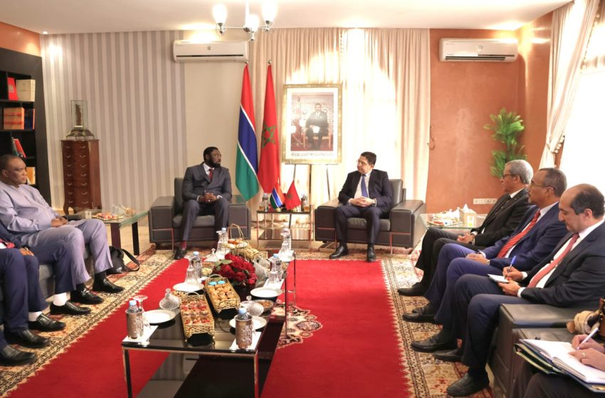  المغرب وغامبيا يتفقان على تطوير شراكتهما الاقتصادية وزيادة المبادلات الثنائية