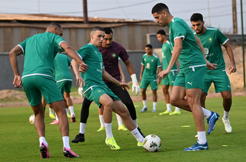  المنتخب المغربي يباشر استعداداته لمواجهة الكونغو الديمقراطية