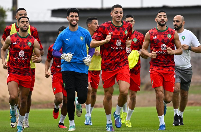  المنتخب المغربي يجري أولى حصصه التدريبية بسان بيدرو الايفوارية