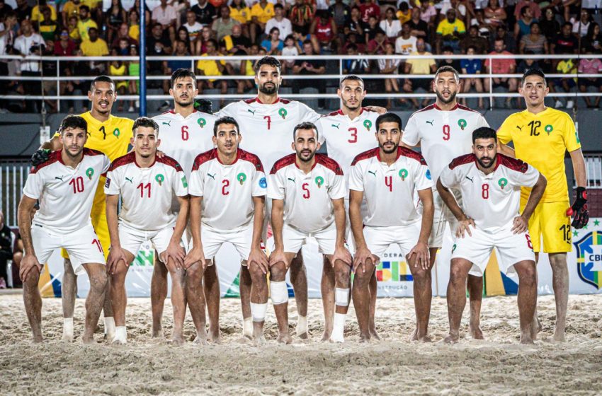  المنتخب المغربي لكرة القدم الشاطئية يواجه وديا نظيره البرتغالي بسلا