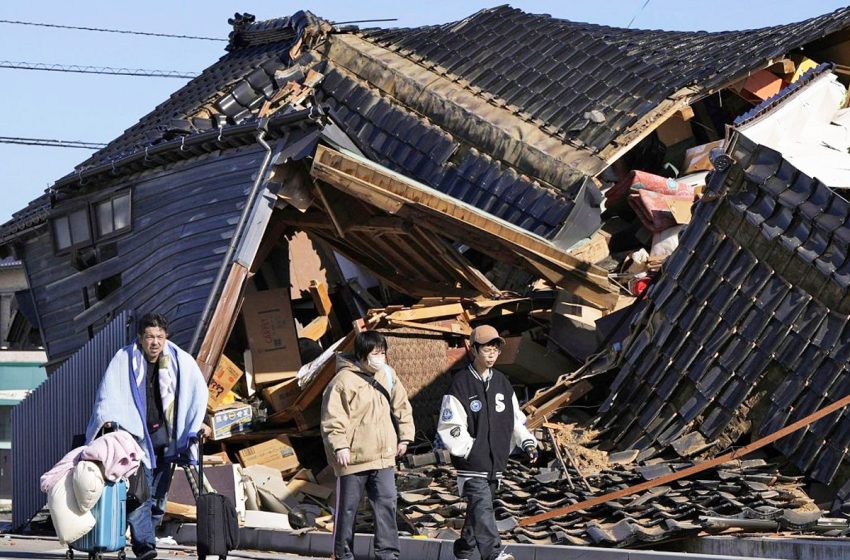  زلزال اليابان: ارتفاع حصيلة الضحايا إلى 215 قتيلا