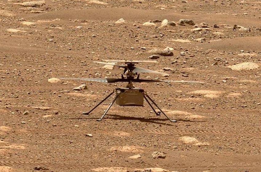  ناسا تستعيد الاتصال بمروحية لها على المريخ