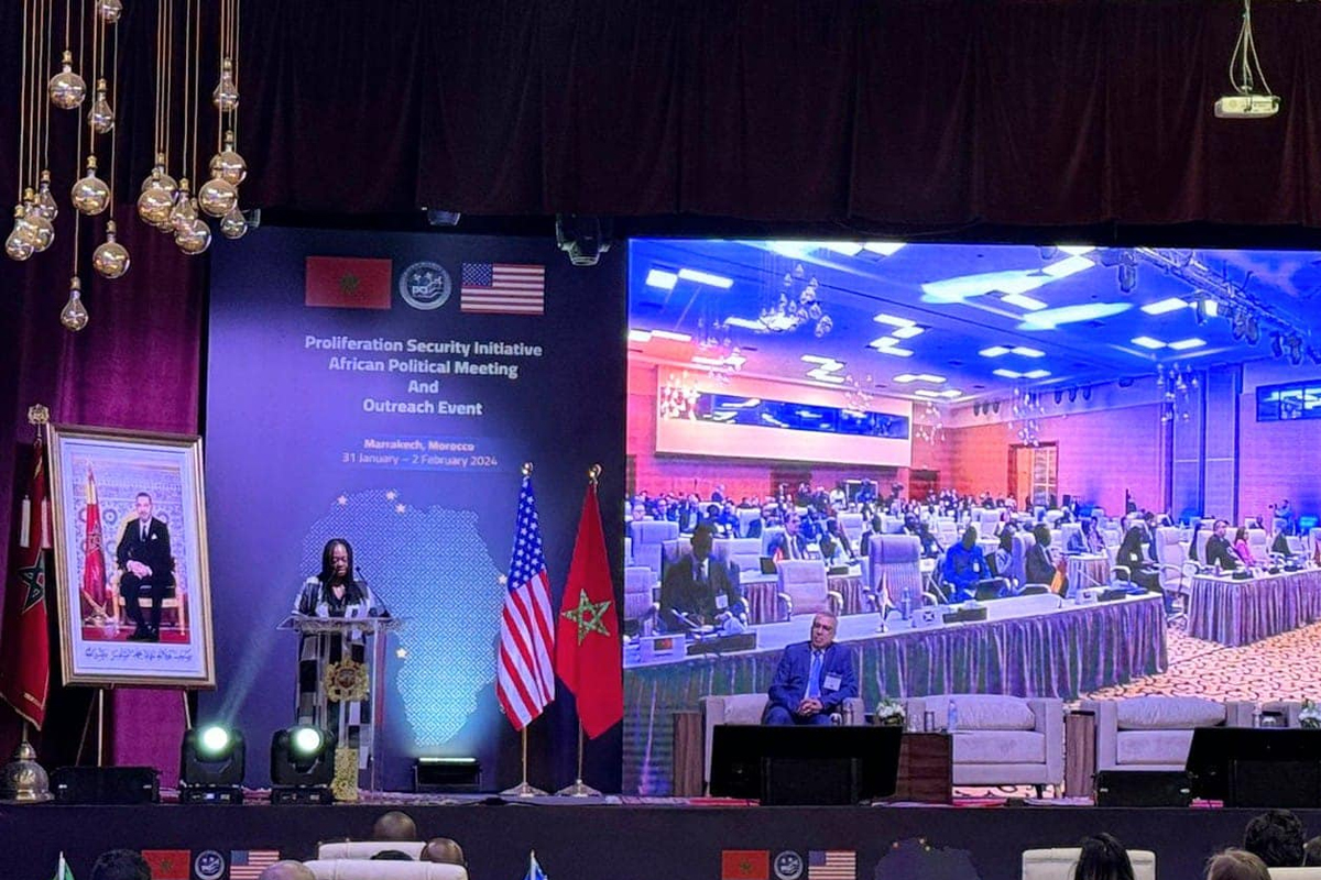 مسؤولة أمريكية: الانخراط في المبادرة الأمنية لمكافحة انتشار أسلحة الدمار الشامل مؤشر على الالتزام بمكافحة هذه الأسلحة وانتشارها