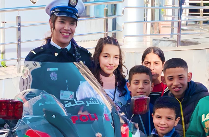 ولاية أمن طنجة: استقبال رمزي لفائدة 21 طفلاً وطفلة