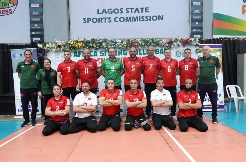 بطولة إفريقيا للكرة الطائرة جلوس: المنتخب المغربي يتأهل إلى النهاية