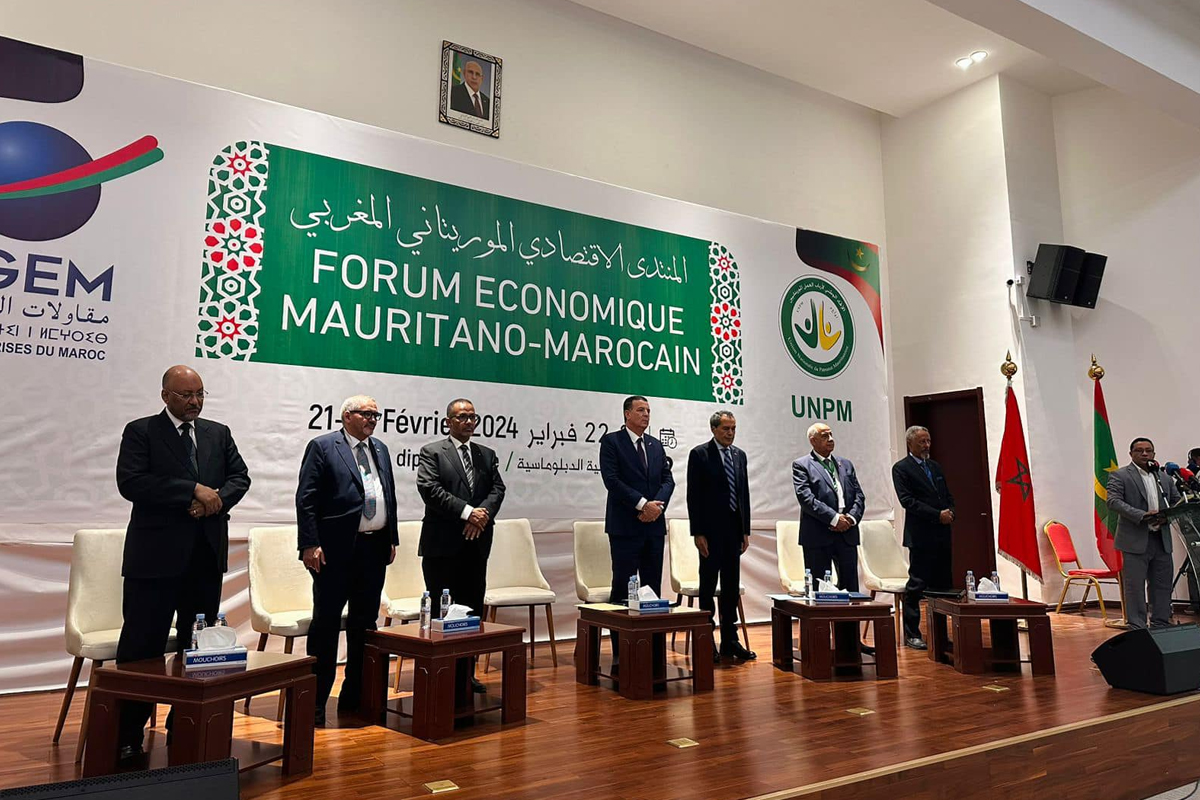 المنتدى الاقتصادي المغربي الموريتاني: تحديد مدة شهرين لتقديم تصور واضح للمشاريع ذات الأولوية