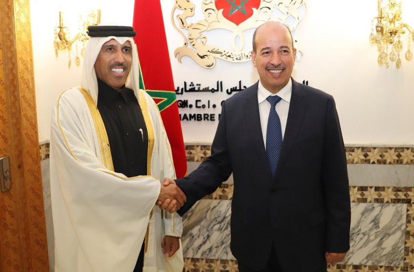 النعم ميارة يتباحث مع رئيس جمعية الأمناء العامين للبرلمانات العربية