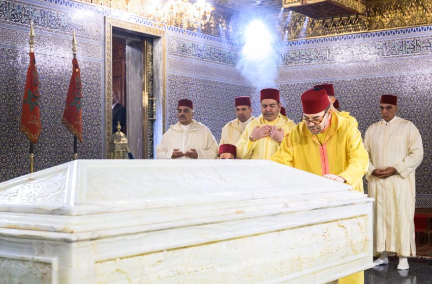 أمير المؤمنين صاحب الجلالة الملك محمد السادس يترحم على روح