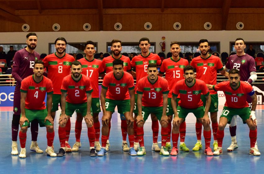  المنتخب المغربي للفوتسال يفوز وديا على نظيره العراقي