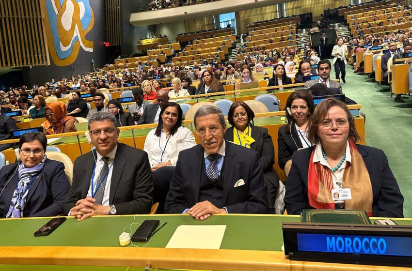الأمم المتحدة: السيدة حيار تسلط الضوء بنيويورك على جهود المغرب