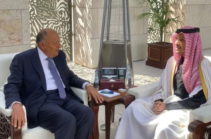  قطر ومصر يوقعان مذكرات تفاهم لتعزيز العلاقات في العديد من المجالات