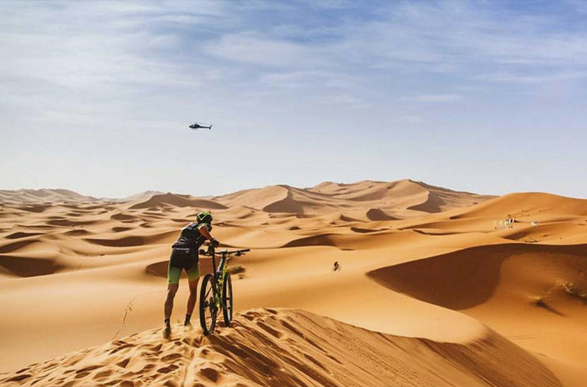 اللحاق الدولي للدراجات الجبلية سكودا تيتان الصحراء المغربية: الإسباني جوسيب بيتالو يفوز بالمرحلة الأولى