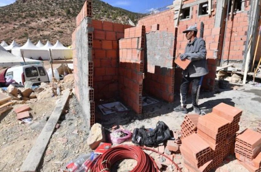  إقليم الحوز: تعبئة مكثفة لإنجاح عملية إعادة البناء ما بعد الزلزال بويرغان