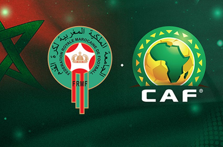  الجامعة الملكية المغربية لكرة القدم تعلن عن توصلها بقرار الCAF