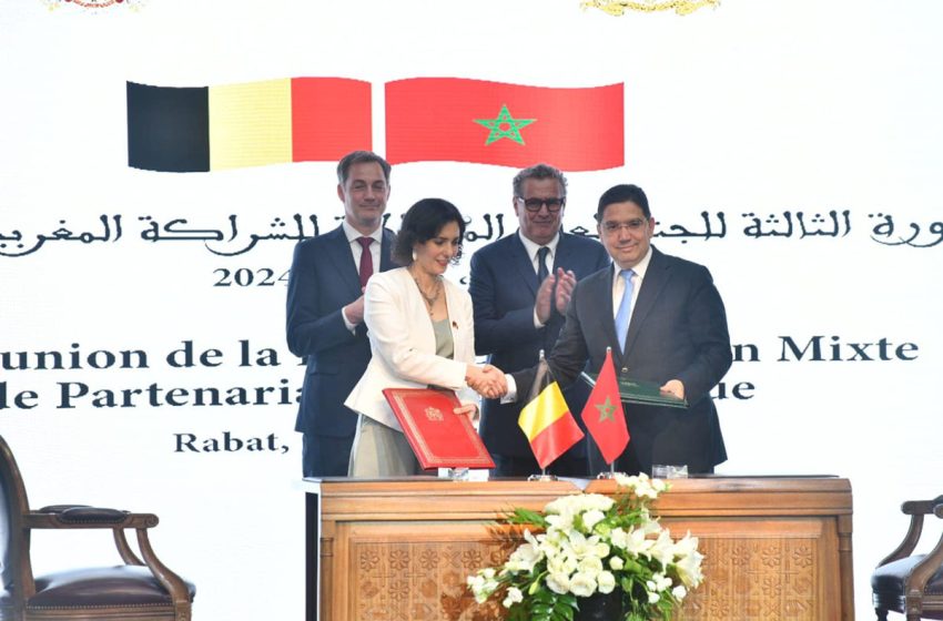  اللجنة العليا المشتركة للشراكة المغرب بلجيكا: التوقيع على مذكرتي تفاهم وخارطة طريق للتعاون