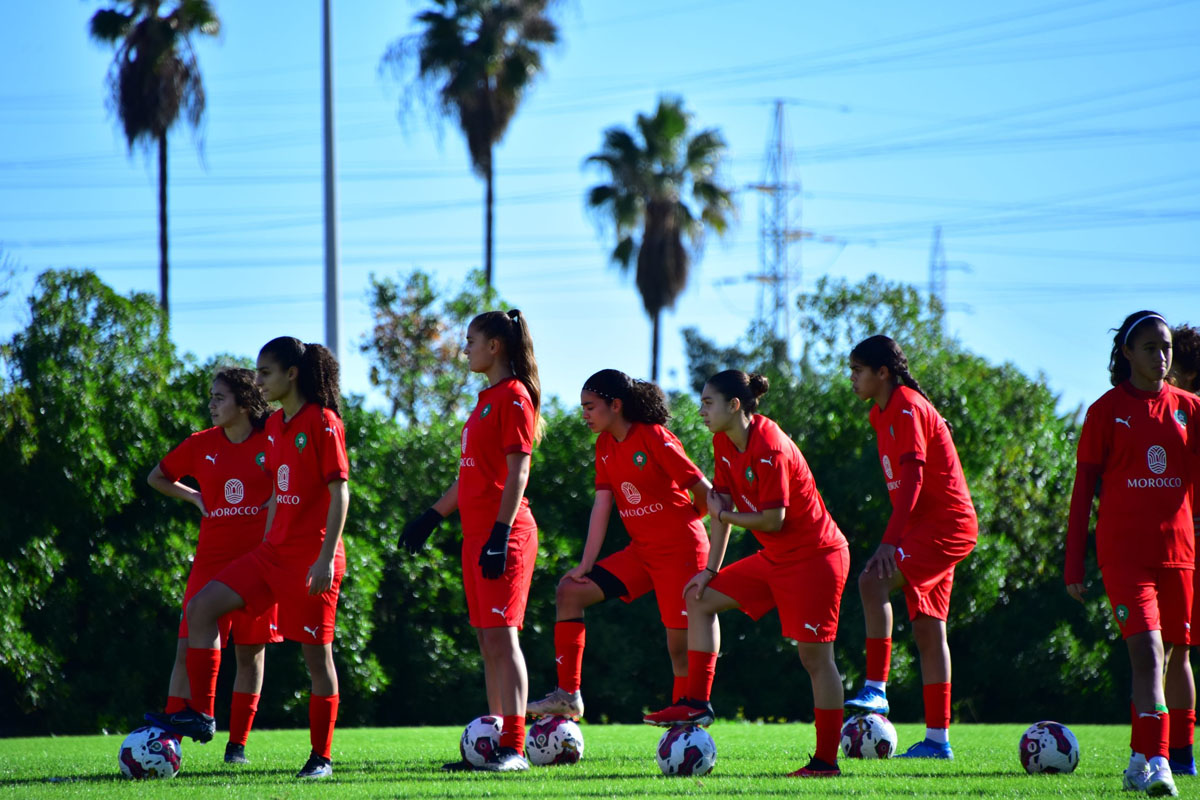 المنتخب المغربي النسوي لكرة القدم لأقل من 17 سنة يواجه الجزائر بمدينة بركان